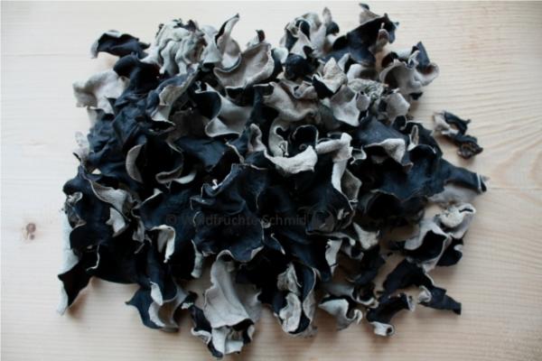 Mu Err/Black Fungus getrocknet 1000g (Auricularia sambucina)